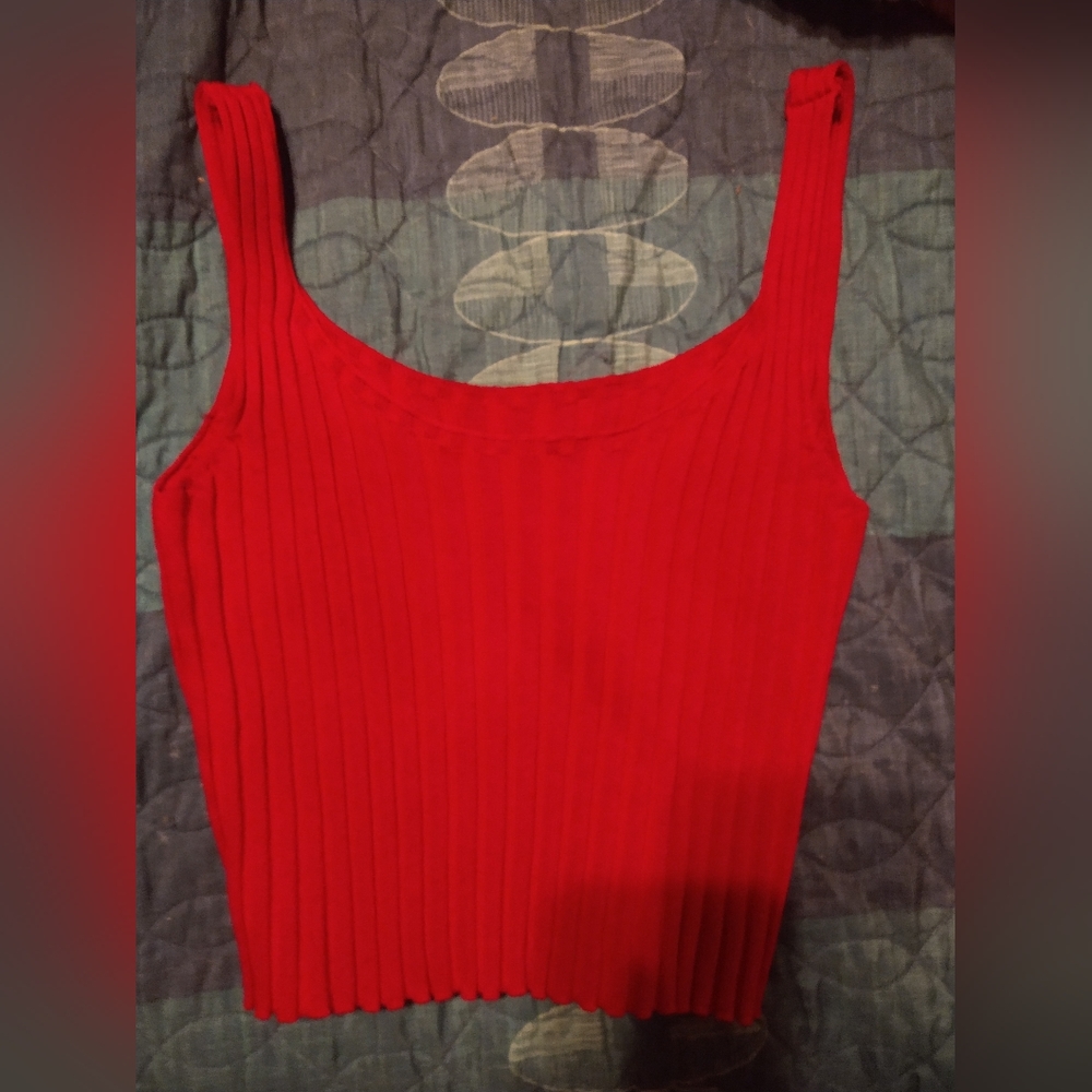Red SheIn tank top| Small
